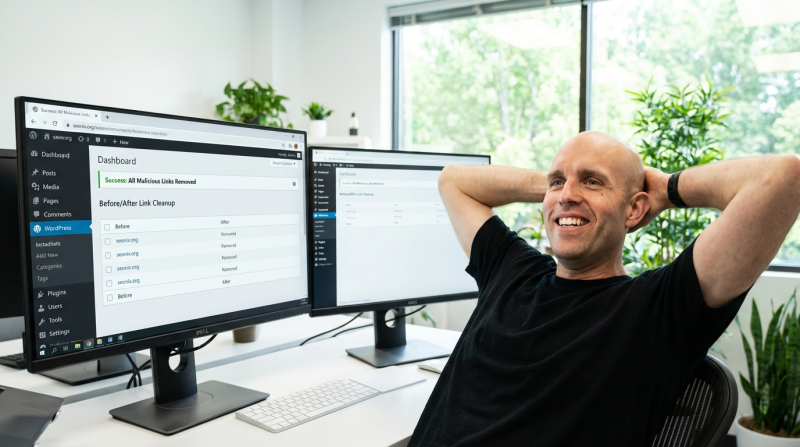 Seonix Wordpress hack and the tool that fixed it in 5 minutes