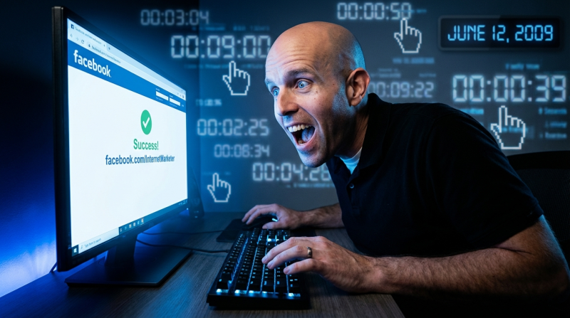 ShoeMoney Readers:  What FaceBook Url Did you get?