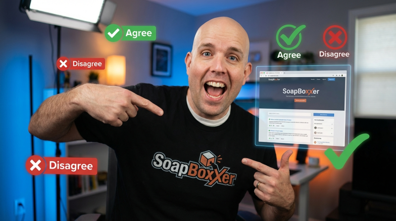 SoapBoxxer.com - Free Shirt Friday