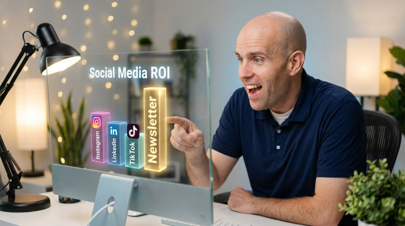 My social ROI by network