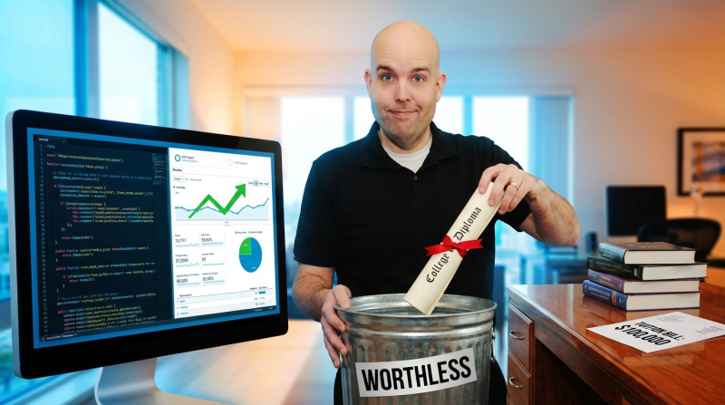 Your College Degree Is Most Likely Worthless