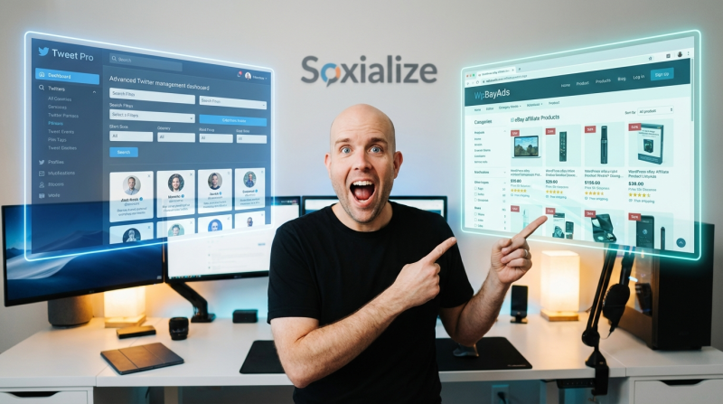 Soxialize Launches With 2 Great Products