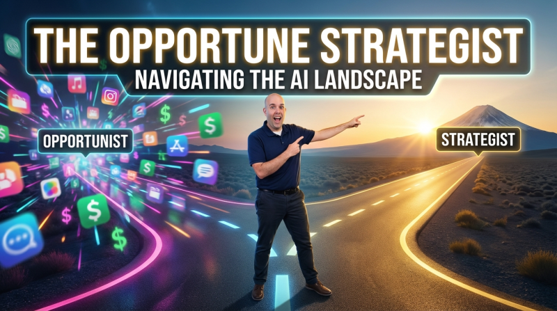 Be a Strategist, Not an Opportunist