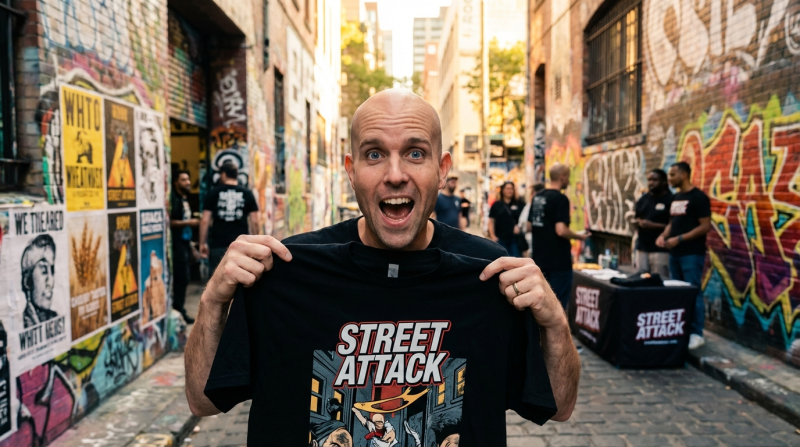 Street Attack – Free Shirt Friday