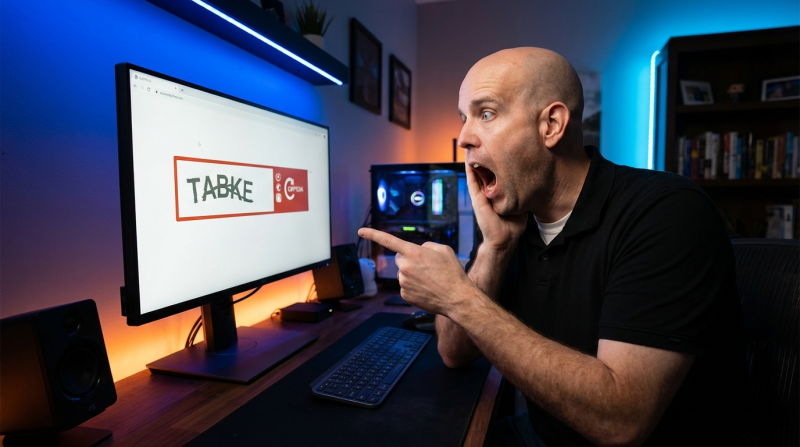 Tabke in my challenge image