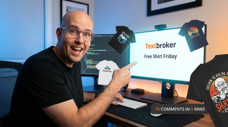 Textbroker - Free Shirt Friday