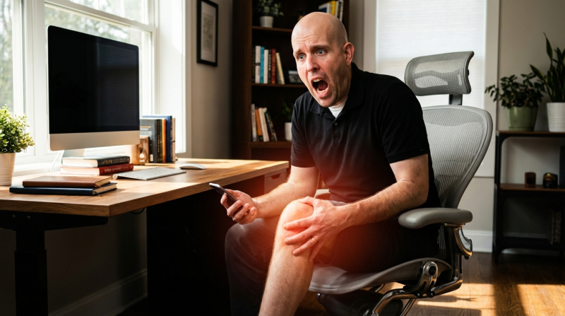 The dangers of sitting in a desk