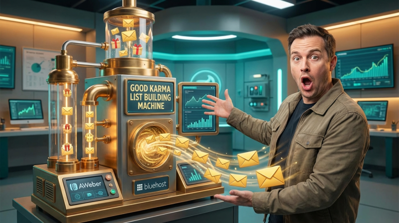 The Good Karma List Building Machine