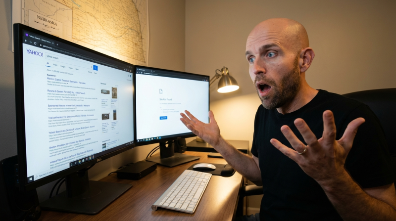 TimeWarner/Yahoo! Blocking My Google Searches