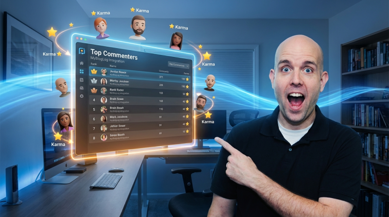 Top Commentors MyblogLog Integration