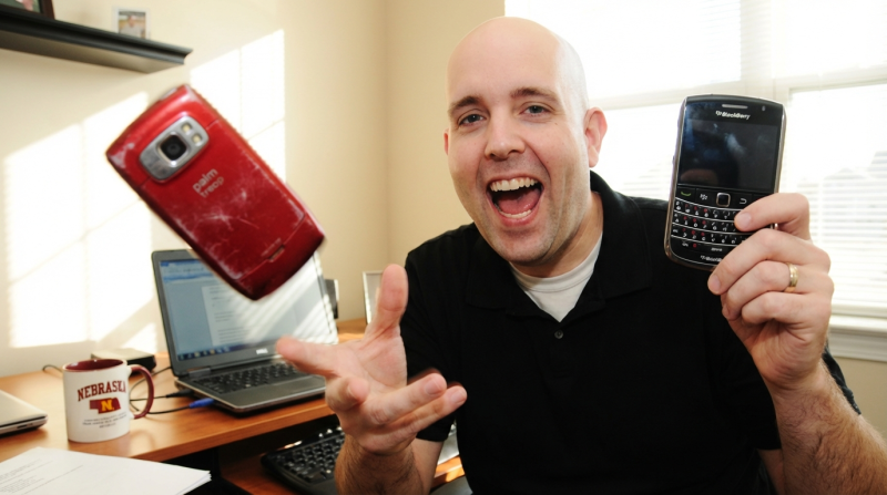 Tossing the Treo 755 for a Blackberry