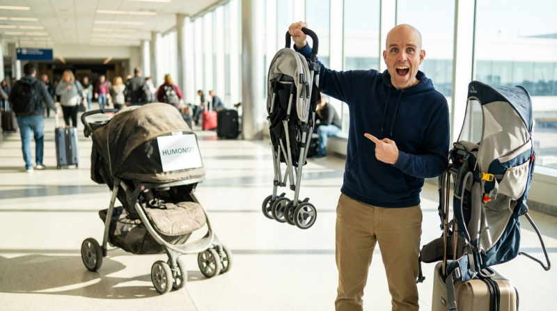 Traveling the world with a baby is all about the equipment