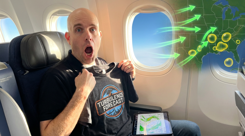 Turbulence Forecast - Free Shirt Friday