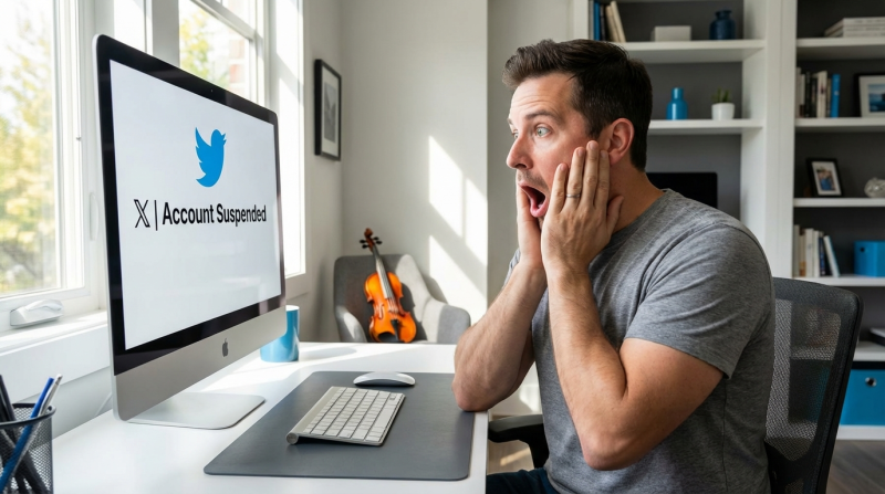 Twitter Account Suspended