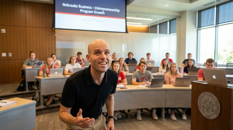 UNL Talk with young entrepreneurs