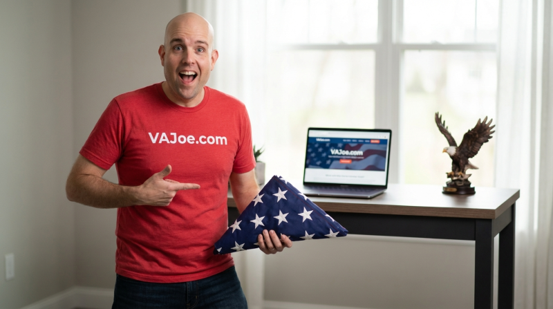 VAJoe Support Our Millitary - Free Shirt Friday