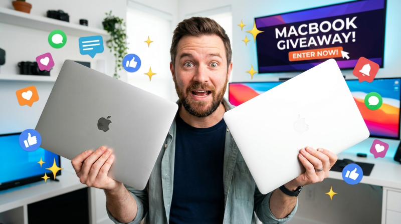 What Is Better Than Giving Away A MacBook AIR