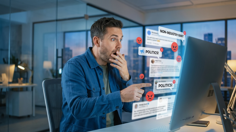 Why I will totally judge you based on your non-industry rantings