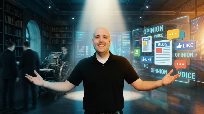 Why Should "Blogger" Have a Negative Stigma?