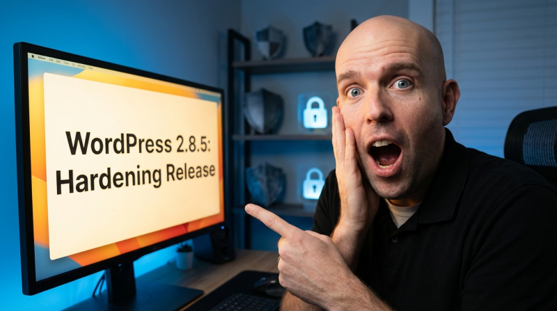Wordpress 2.8.5 Just Released