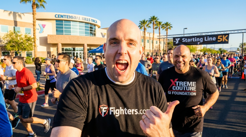 Fighters.com Title Sponsor Of Xtreme Couture 5k Run
