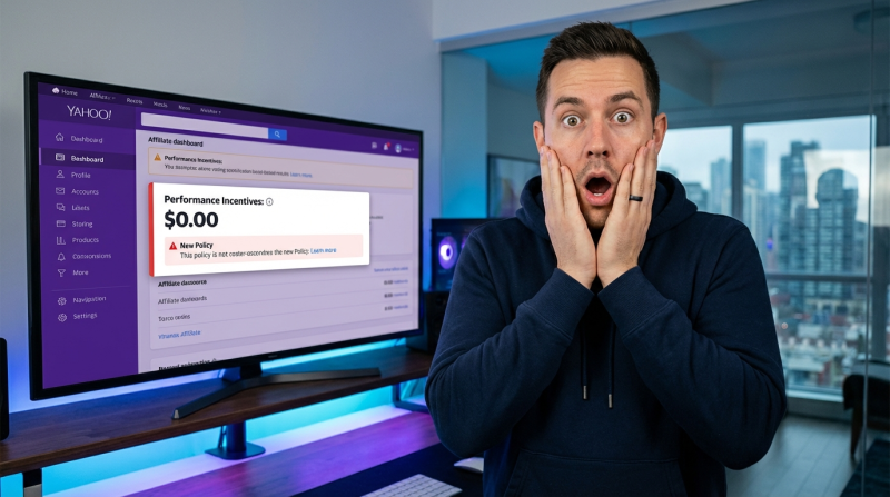 Yahoo Affiliate Program Removing Performance Incentives