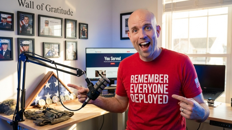 You Served - Free shirt Friday
