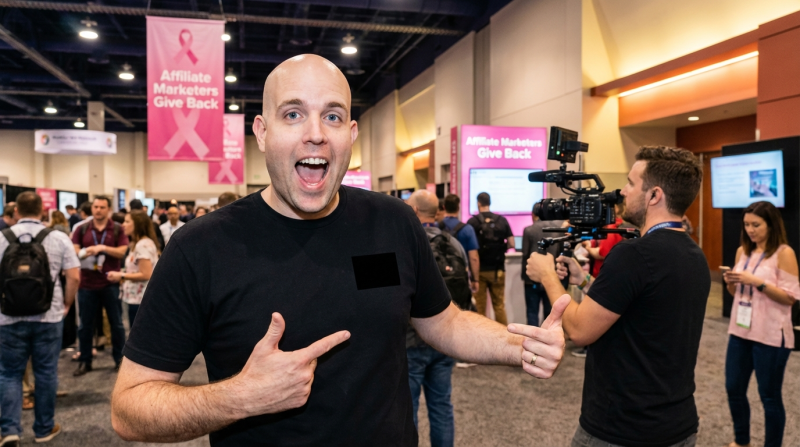 Your Logo On My Chest At Affiliate Summit West.. Again!